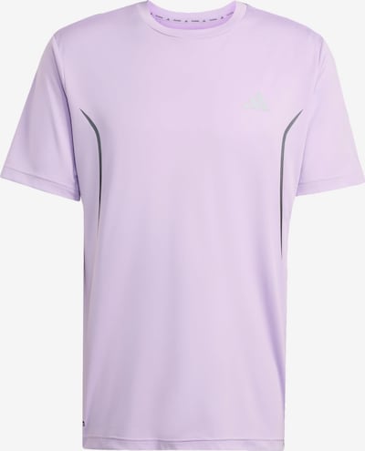 Sportiniai marškinėliai 'Tech Apparel' iš ADIDAS PERFORMANCE, spalva – tamsiai pilka / alyvinė spalva, Prekių apžvalga