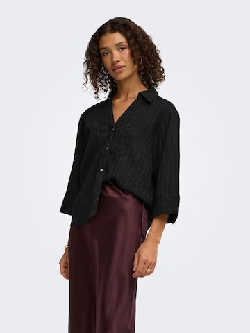 JDY Bluse 'JDYKATIE' i sort: forside