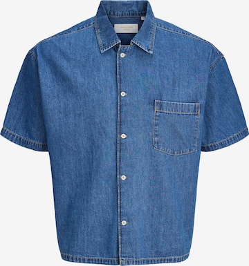 JACK & JONES Comfort Fit Hemd in Blau: Vorderseite