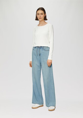 s.Oliver Wide leg Jeans 'Suri' in Blue: front