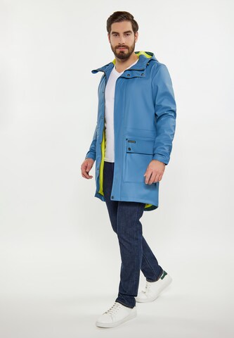 Schmuddelwedda Between-seasons coat in Blue