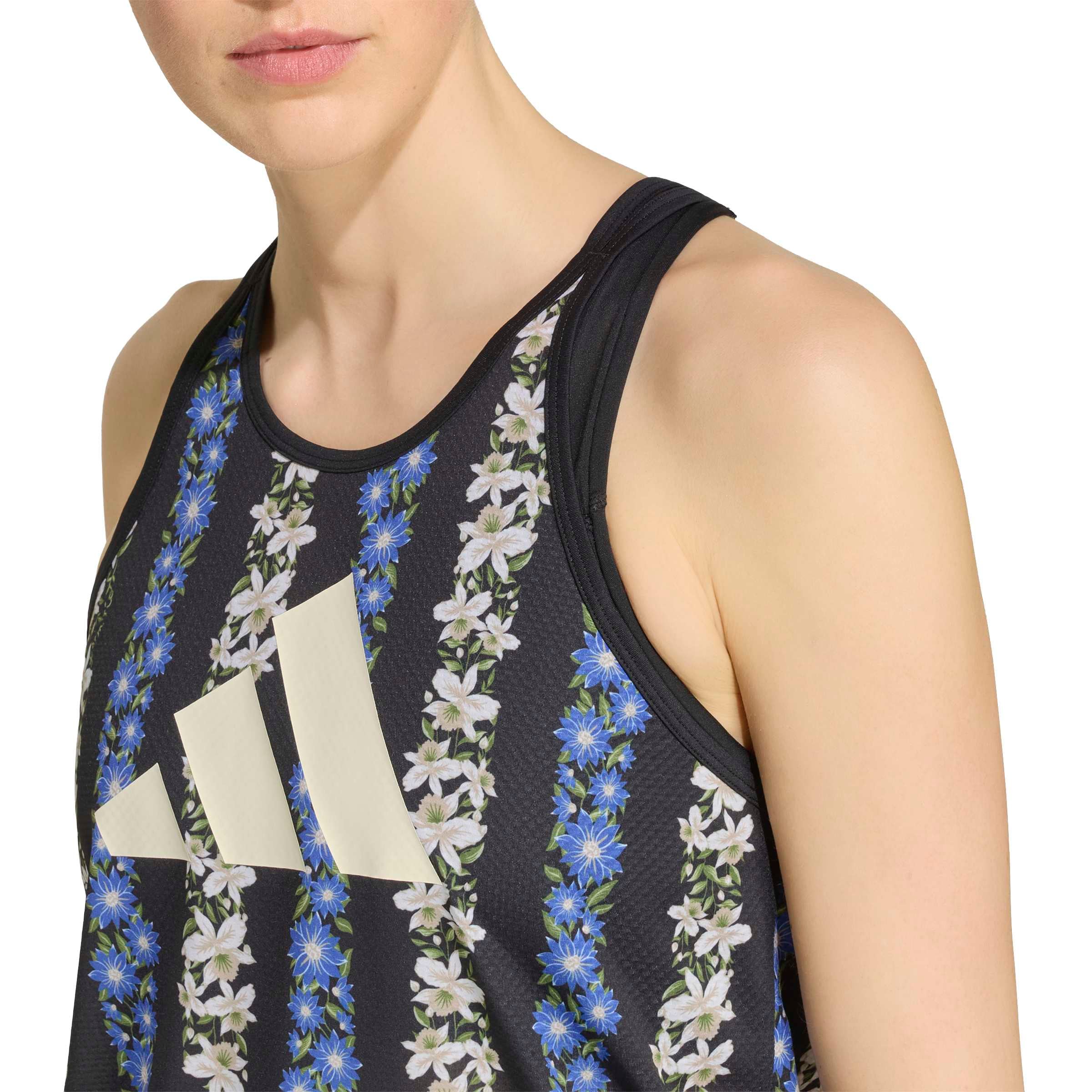 ADIDAS PERFORMANCE Sportovní top 'FARM' – černá