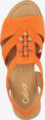 GABOR Sandale in Orange