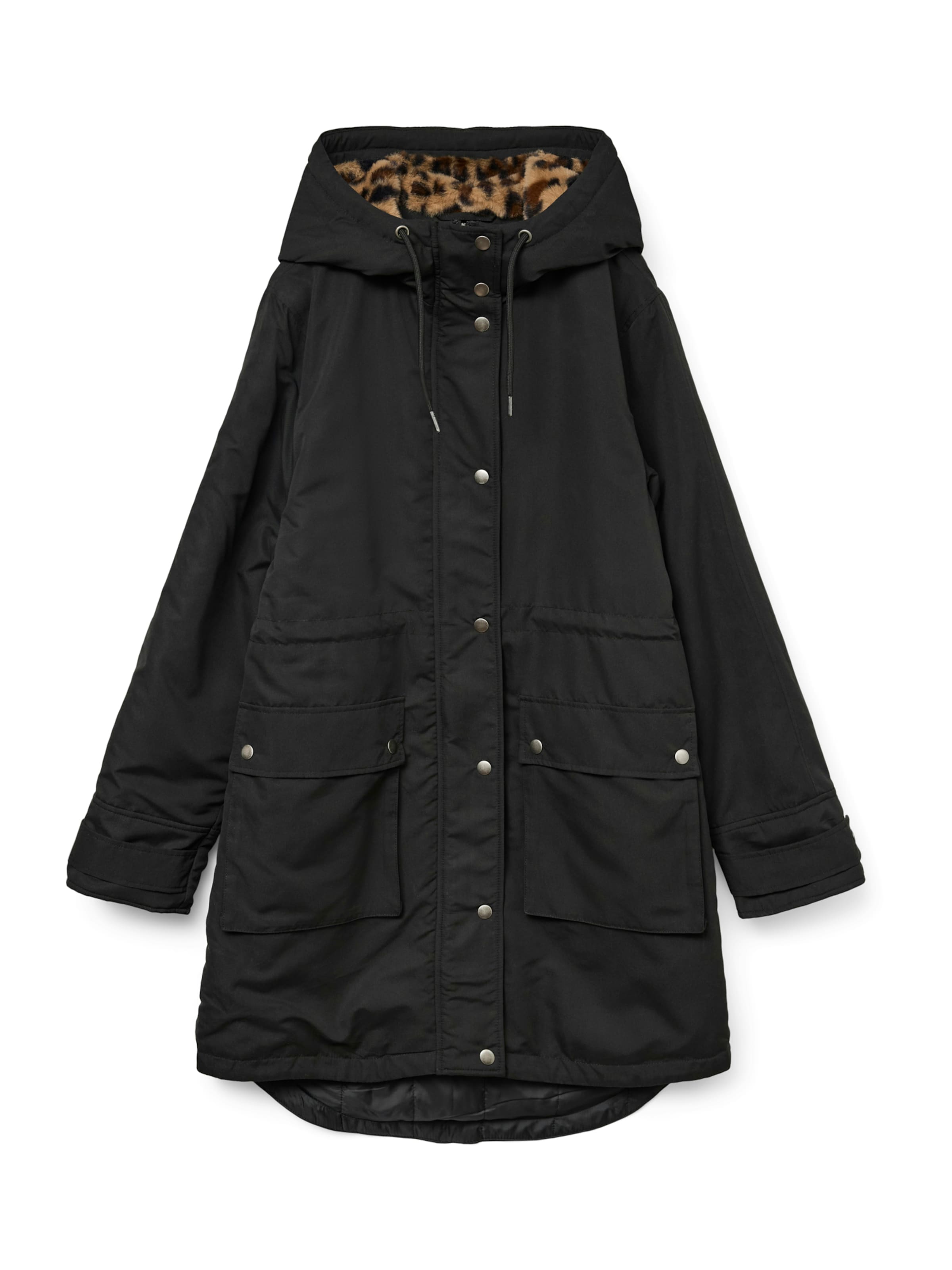 VERO MODA Winter Coat &#x27;VMSAVANNE&#x27; in Black: front