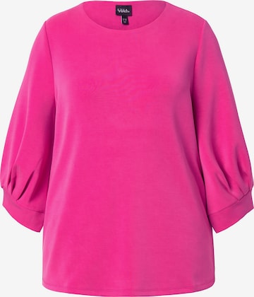 Ulla Popken Sweatshirt in Pink: Vorderseite