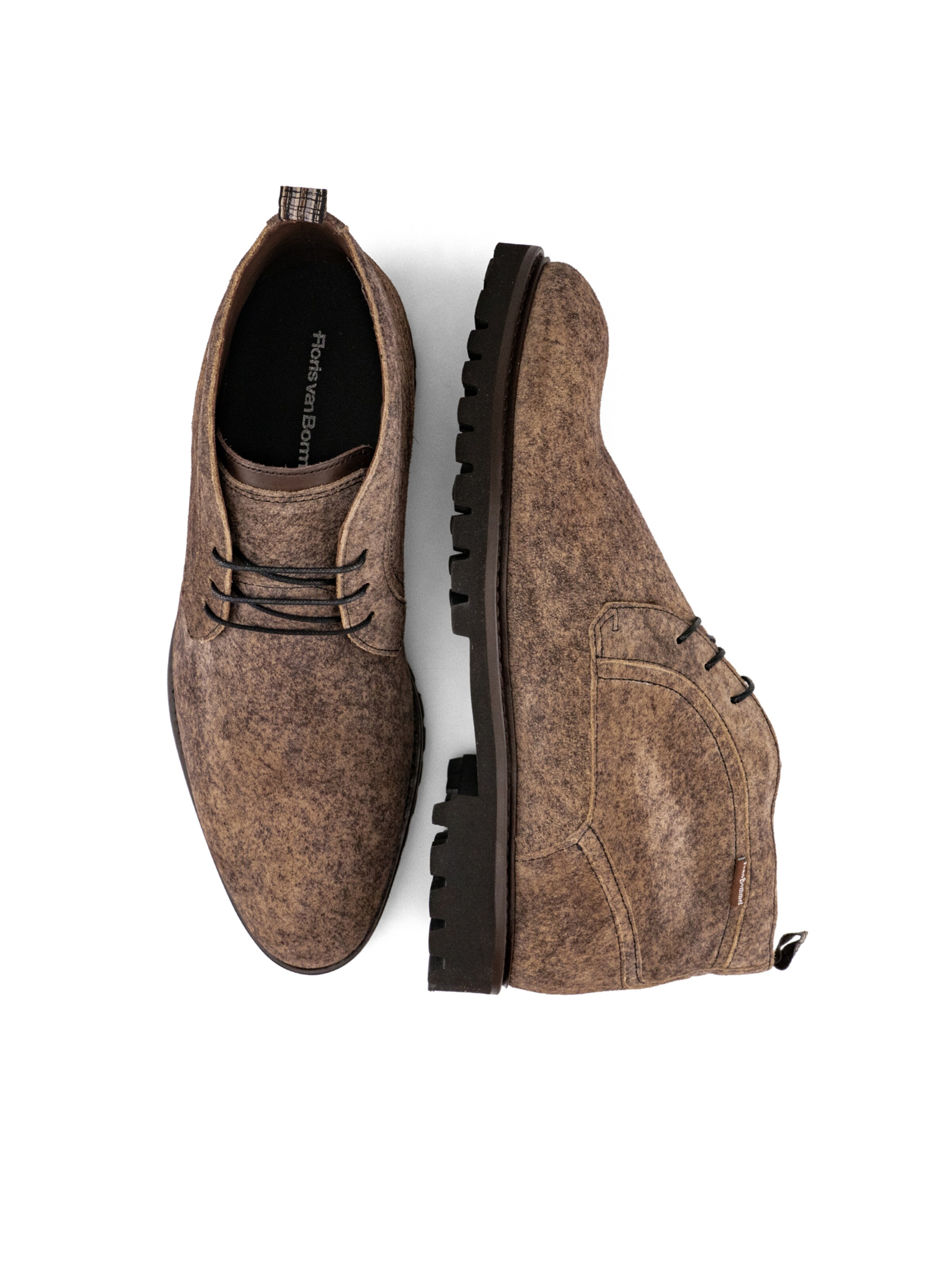 Floris van Bommel Chukka Boots 'De Floter 01' in Grijs