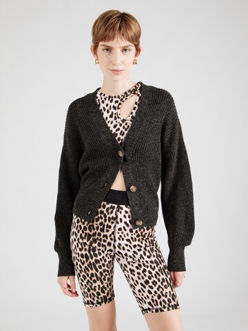 Cardigan QS en noir : devant