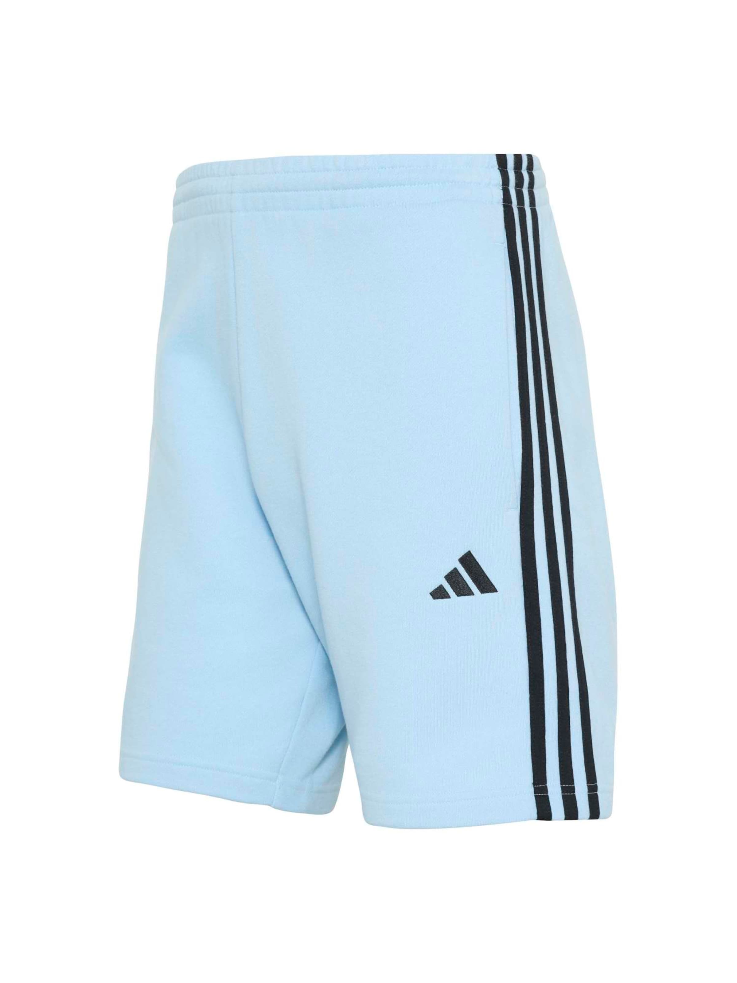 Pantaloni sport de la ADIDAS SPORTSWEAR pe albastru: față