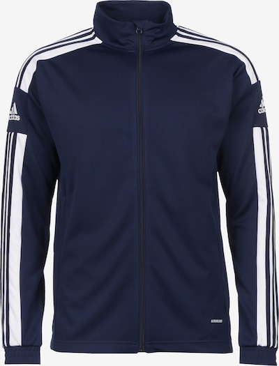 ADIDAS PERFORMANCE Urheilullinen collegetakki 'Squadra 21' värissä marine / valkoinen, Tuotenäkymä