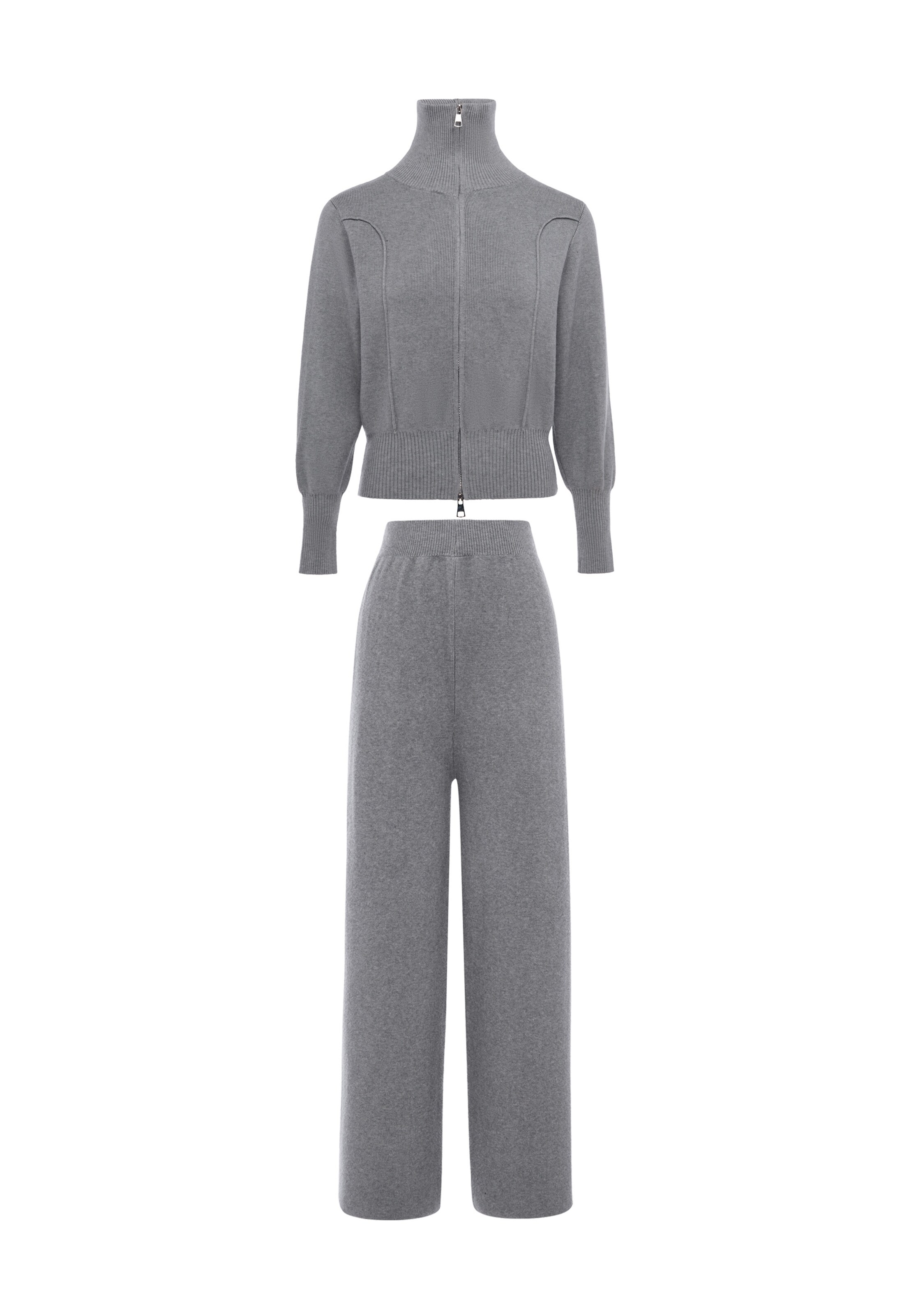faina Pantsuit in Grey: front