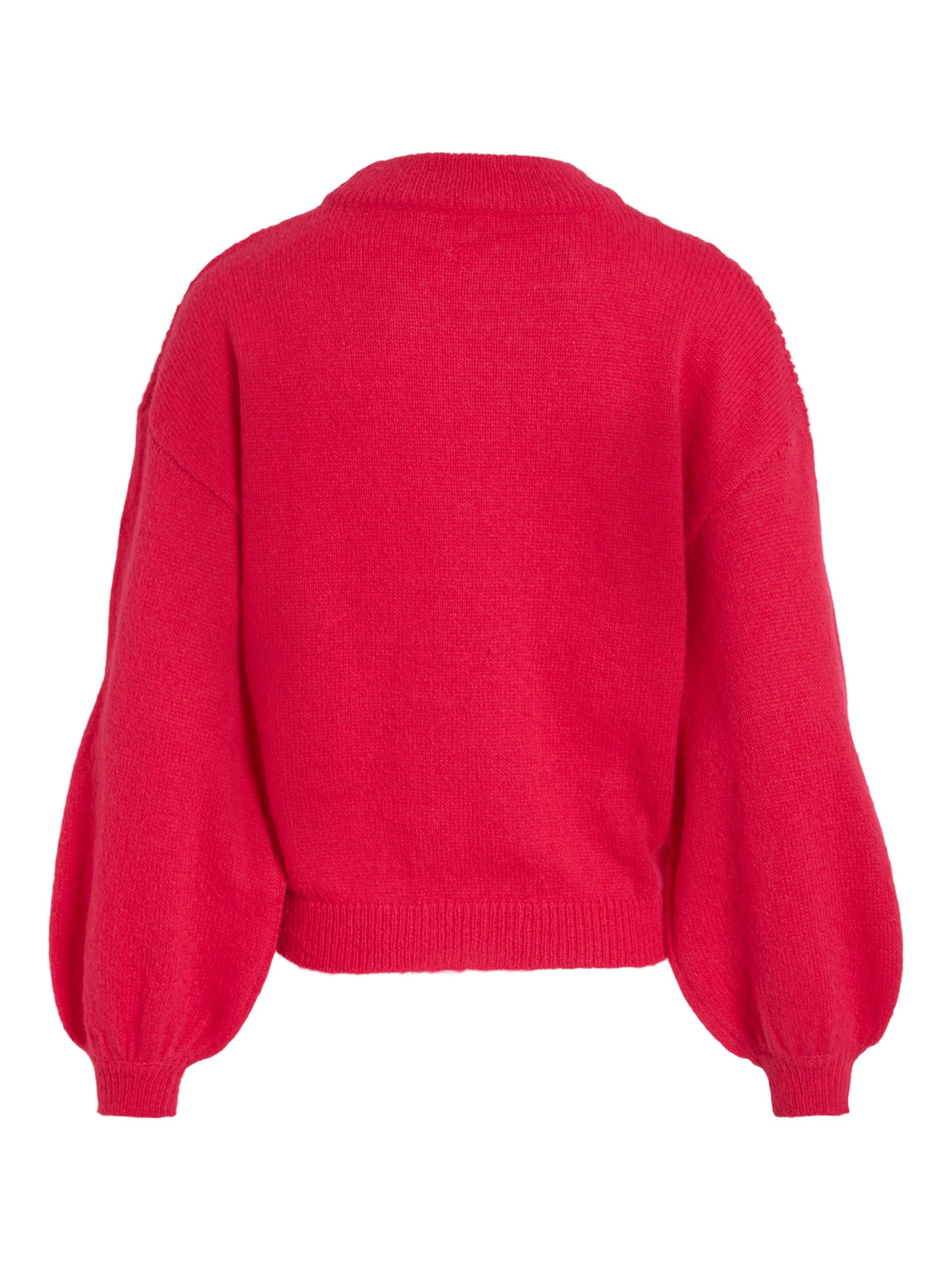 VILA Sveter 'Chinti' - Červená