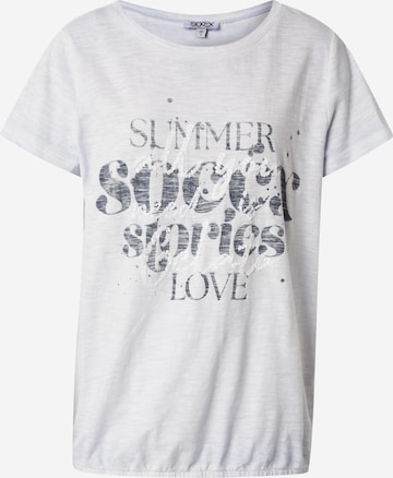 mėlyna Soccx Marškinėliai: priekis