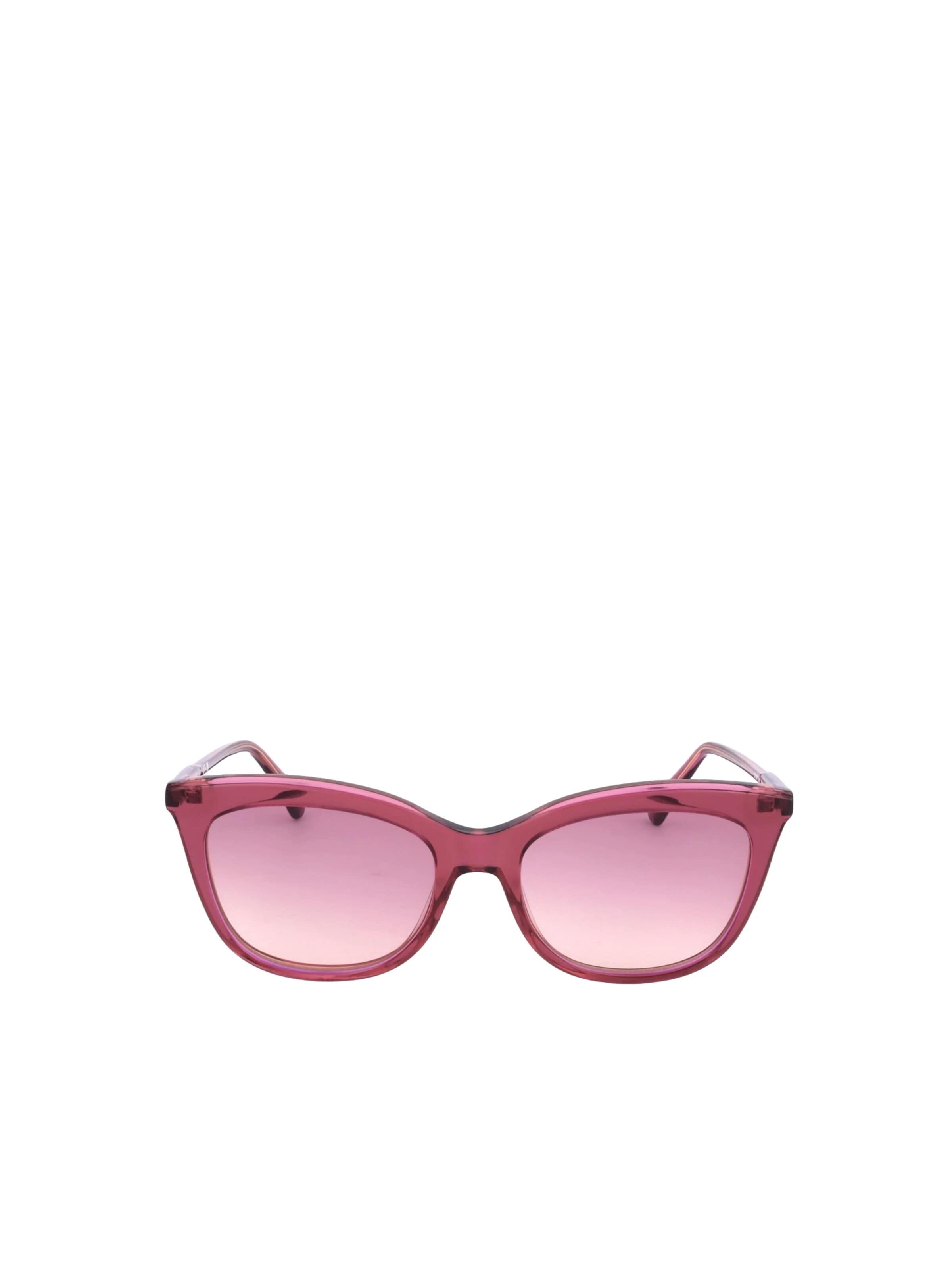 Lunettes de soleil 'LO738S' Longchamp en rose : devant