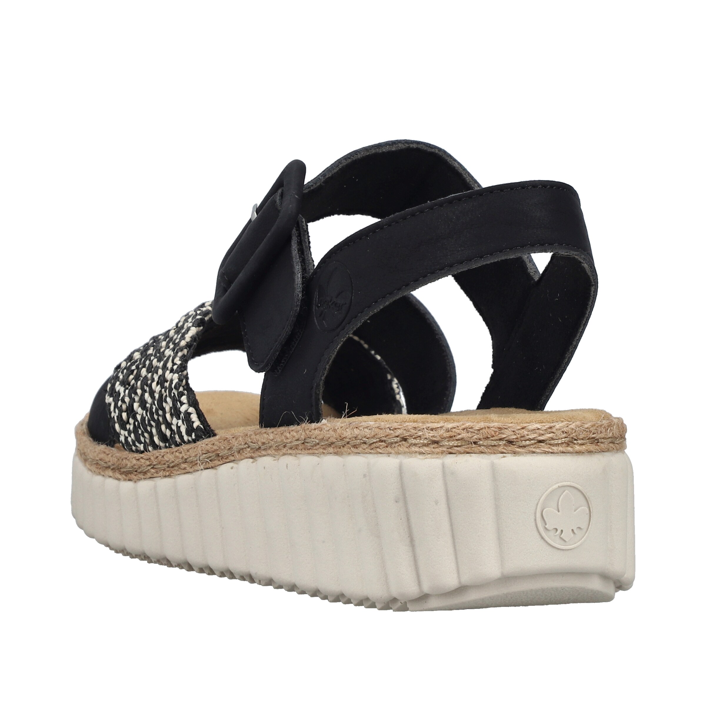 Rieker Sandale in Schwarz