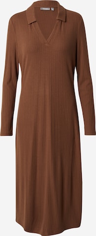 Fransa Dress in Brown: front