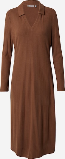 Megzta suknelė iš Fransa, spalva – ruda, Prekių apžvalga