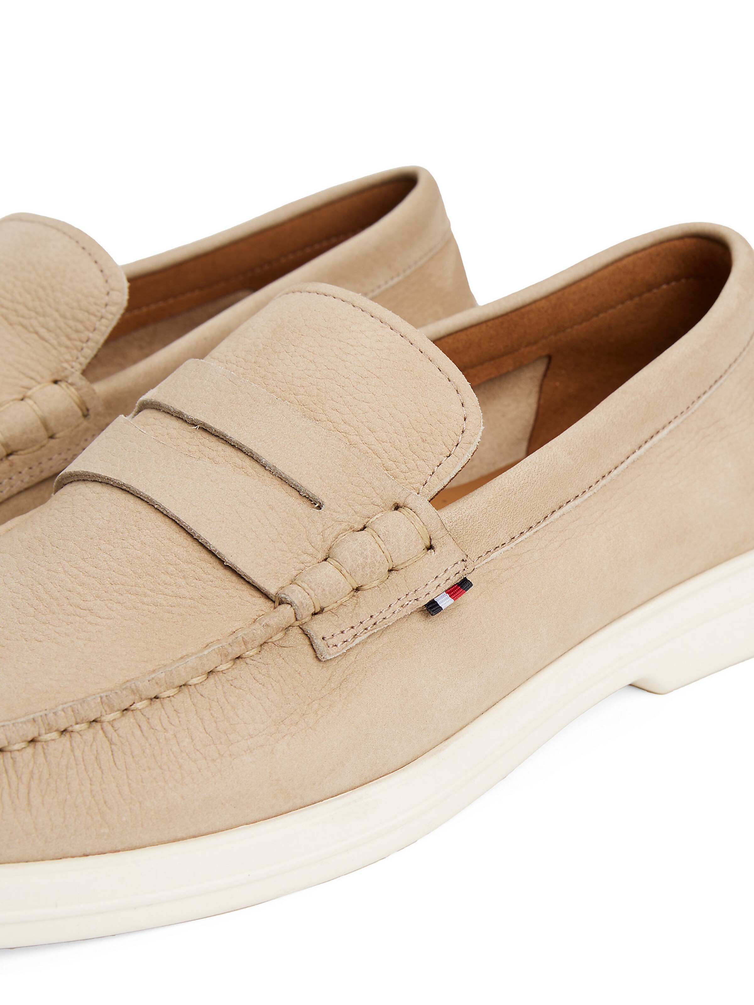 TOMMY HILFIGER Slipper in Beige