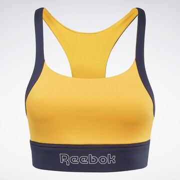 Reebok Bustier Sport-BH in Orange