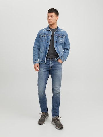 JACK & JONES Slim fit Jeans 'Tim' in Blue