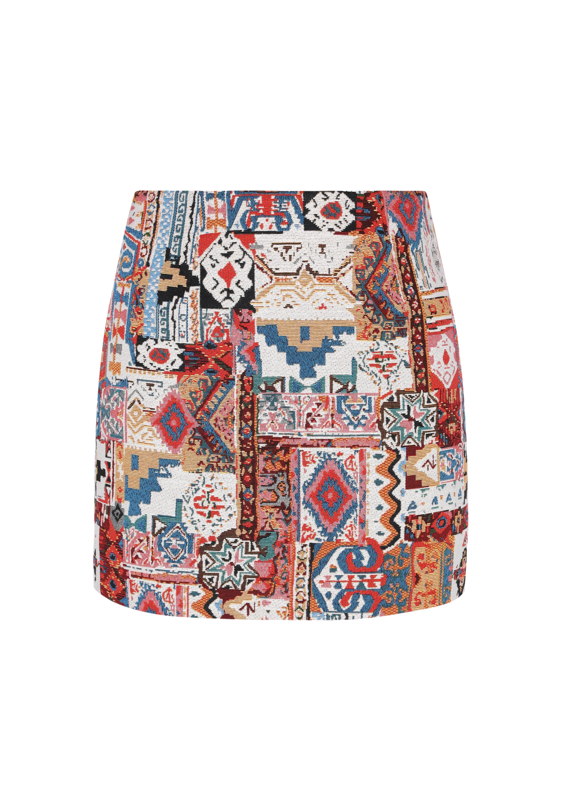 Jupe 'Festival' IZIA en rouge : devant