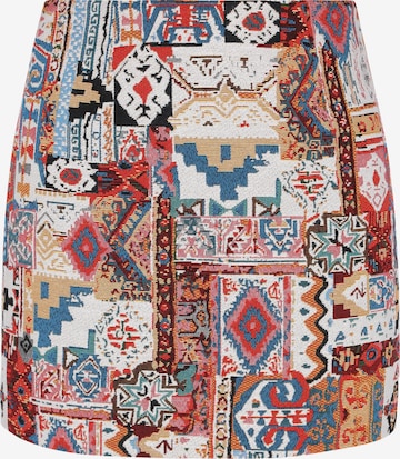 Jupe 'Festival' IZIA en rouge : devant