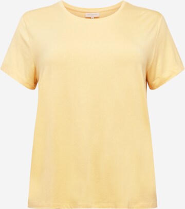ONLY Carmakoma Shirts i gul: forside