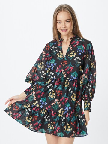 Robe Oasis en noir : devant