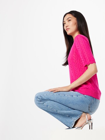 VILA Sweater 'Shelley' in Pink