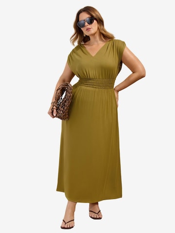 Robe Friends Like These en vert : devant