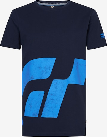 Petrol Industries Tričko - Modrá: predná strana