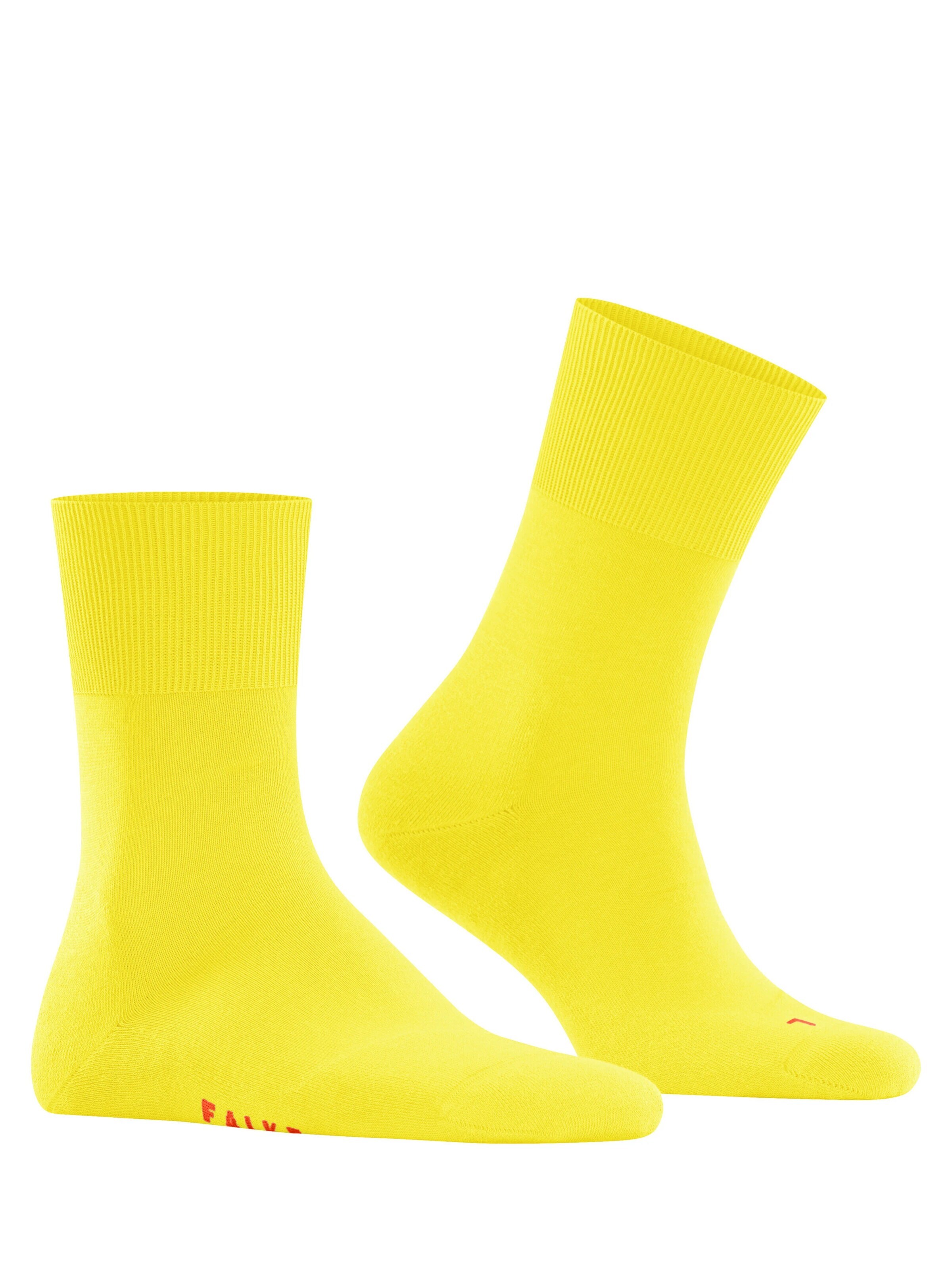 FALKE Socks 'Run' in Yellow