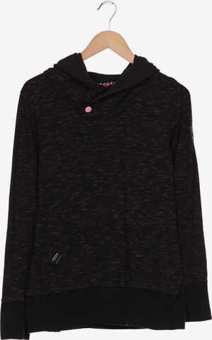 Ragwear Sweatshirt & Zip-Up Hoodie in M in Black: front