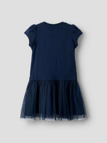 NAME IT - Vestido 'NMFMEMMA FROZEN' en azul