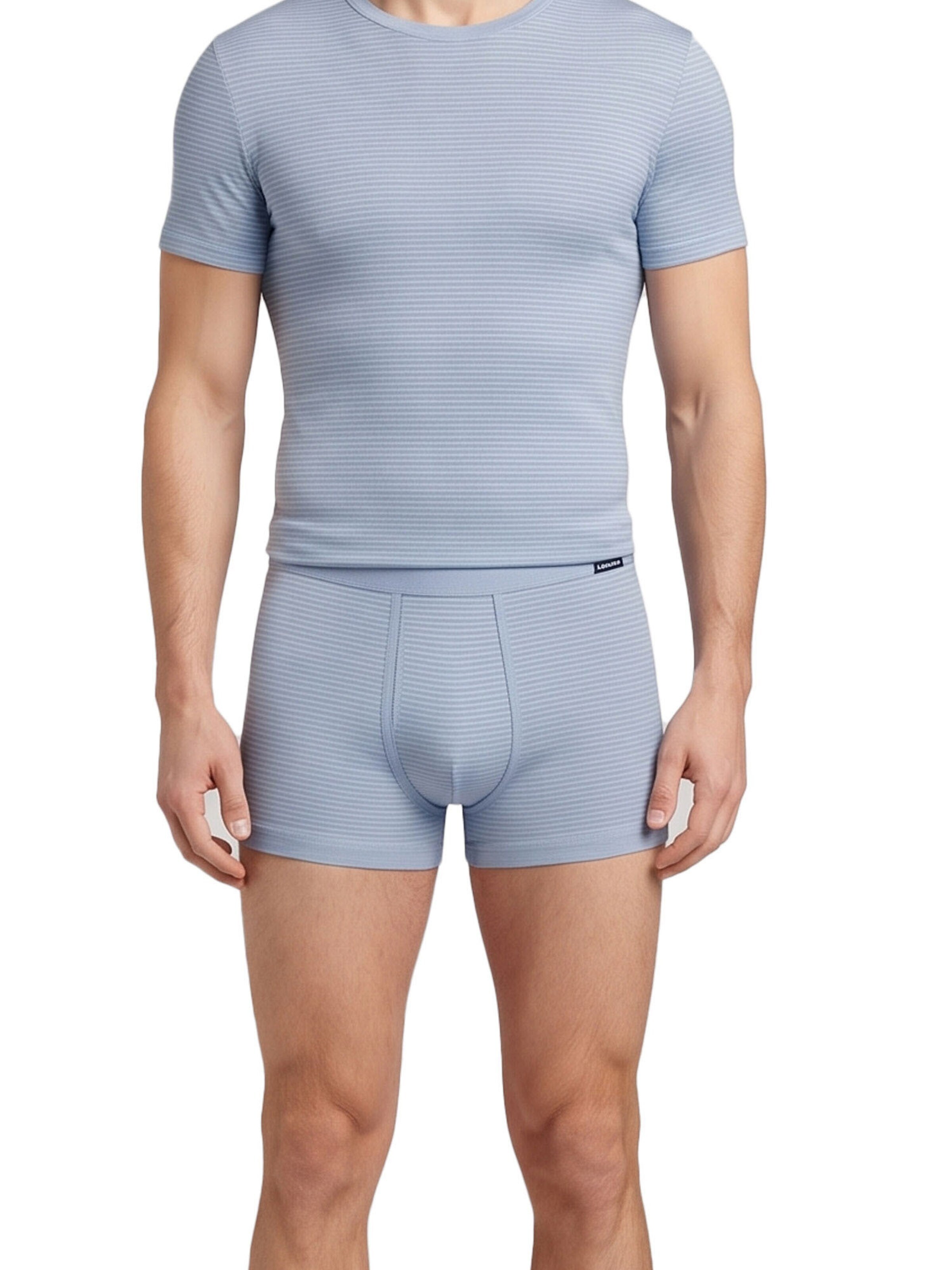 Ammann Boxershorts 'Jeans Feinripp'‌‌‌‌‌‌‌ in Blau