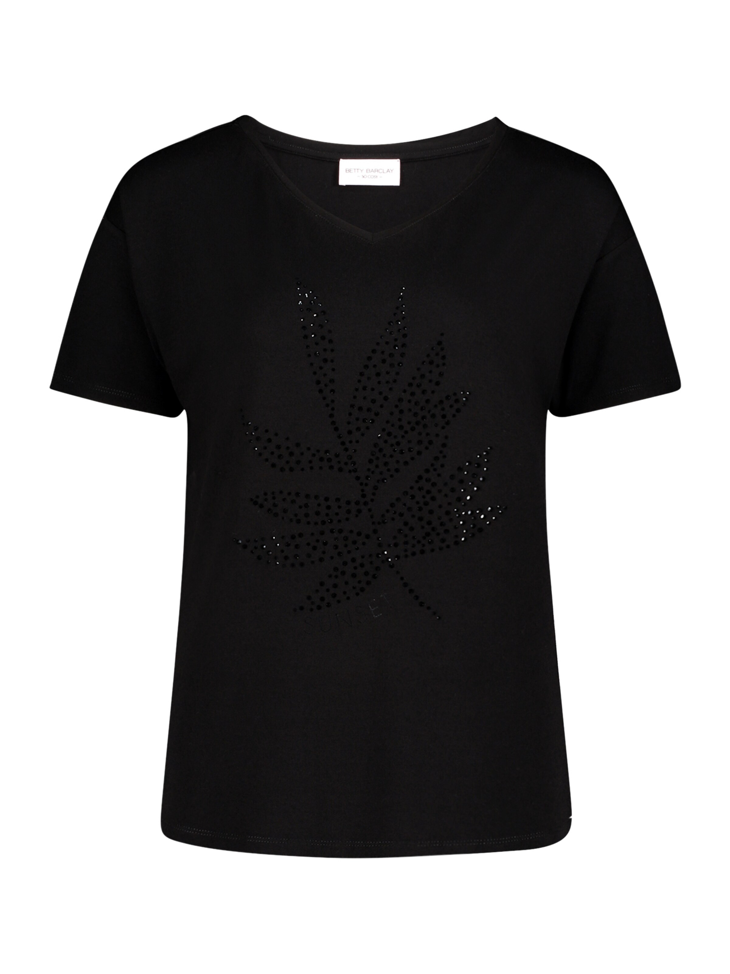 T-shirt Betty Barclay en noir : devant