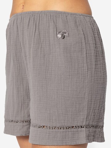 SASSYCLASSY Pyjamahose‌‌‌‌‌‌‌‌‌ in Grau