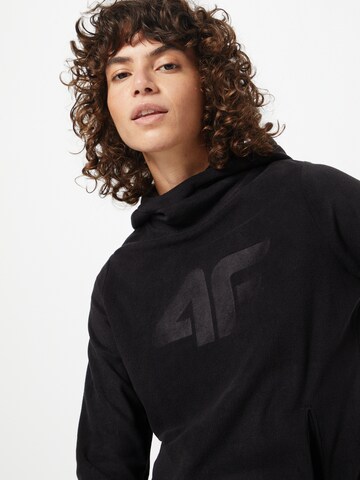 4F - Sweatshirt de desporto em preto