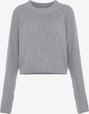 Pull-over Libbi en gris : devant