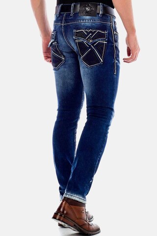 CIPO & BAXX Slimfit Jeans in Blauw
