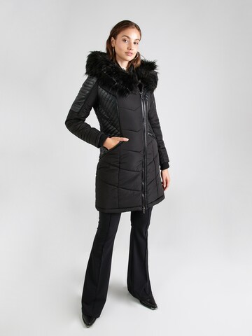 ONLY - Abrigo de invierno 'NEW LINETTE' en negro: frente