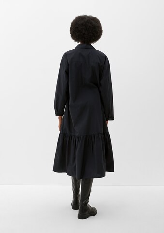 Robe-chemise QS en noir