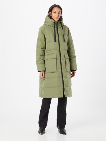 MSCH COPENHAGEN Winter Coat 'Pavine' in Green: front