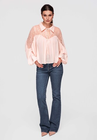Ombre Blouse 'OW-TS-E0026' in Pink