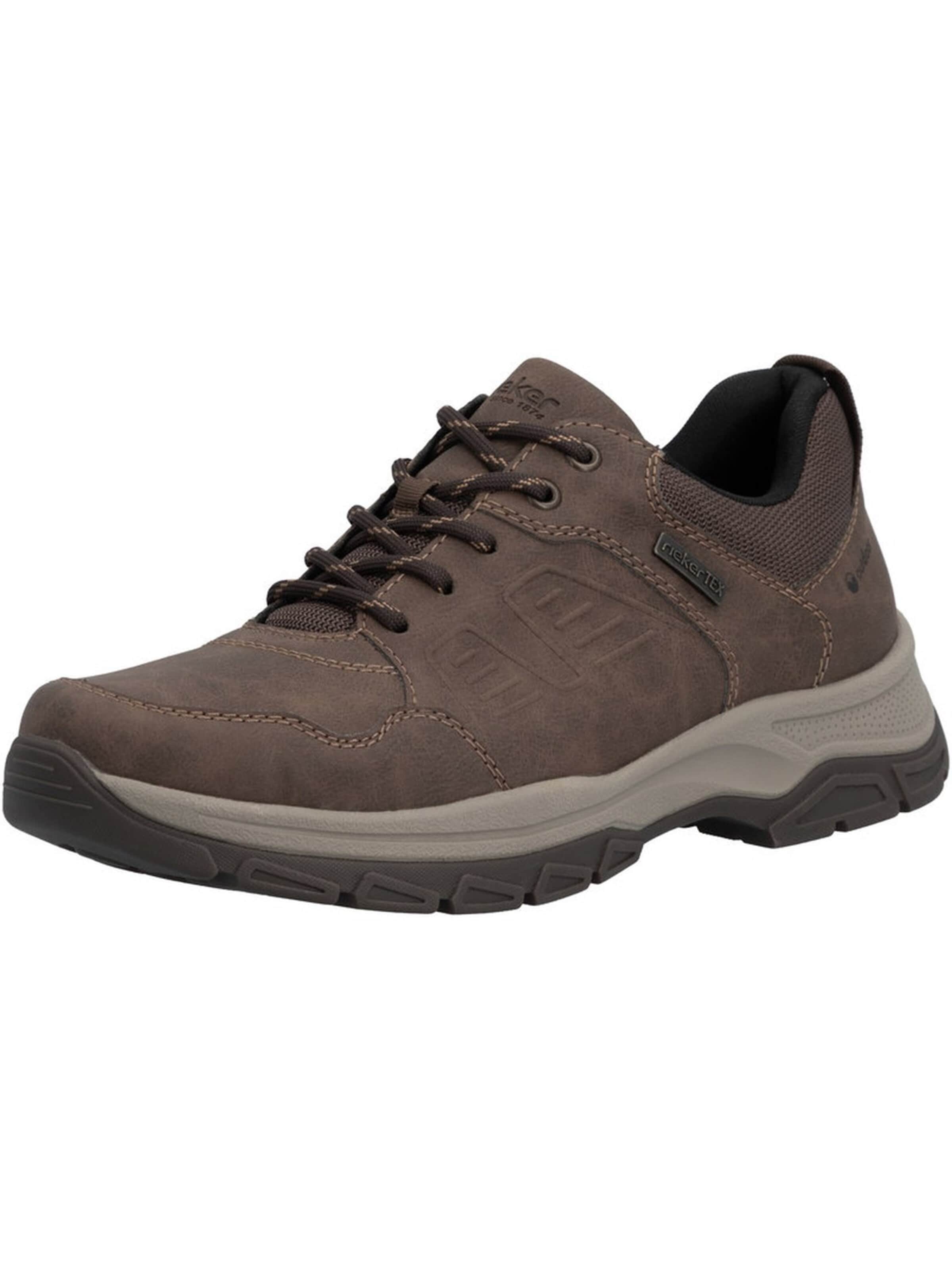 Rieker Lace-Up Shoes in Brown: front