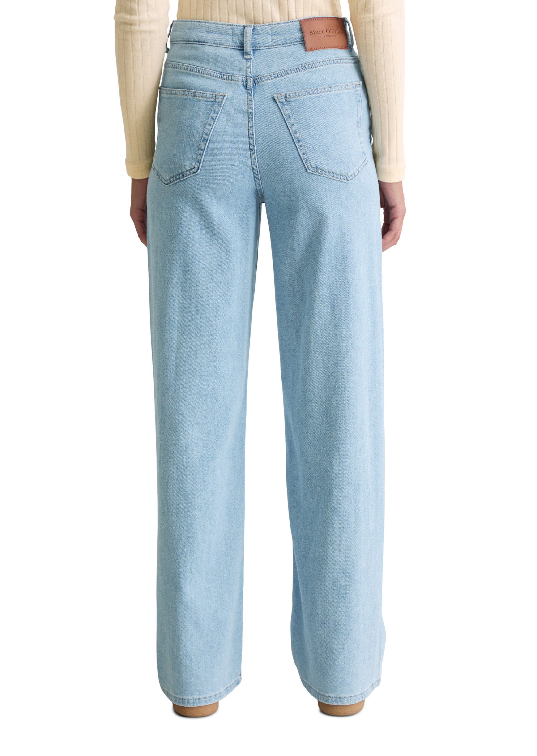 Marc O'Polo Wide leg Jeans in Blauw
