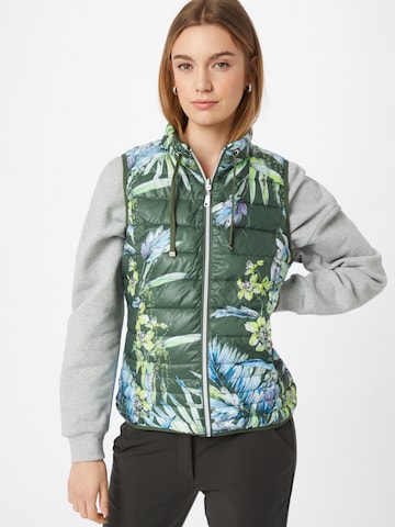 Gilet di TAIFUN in verde: frontale