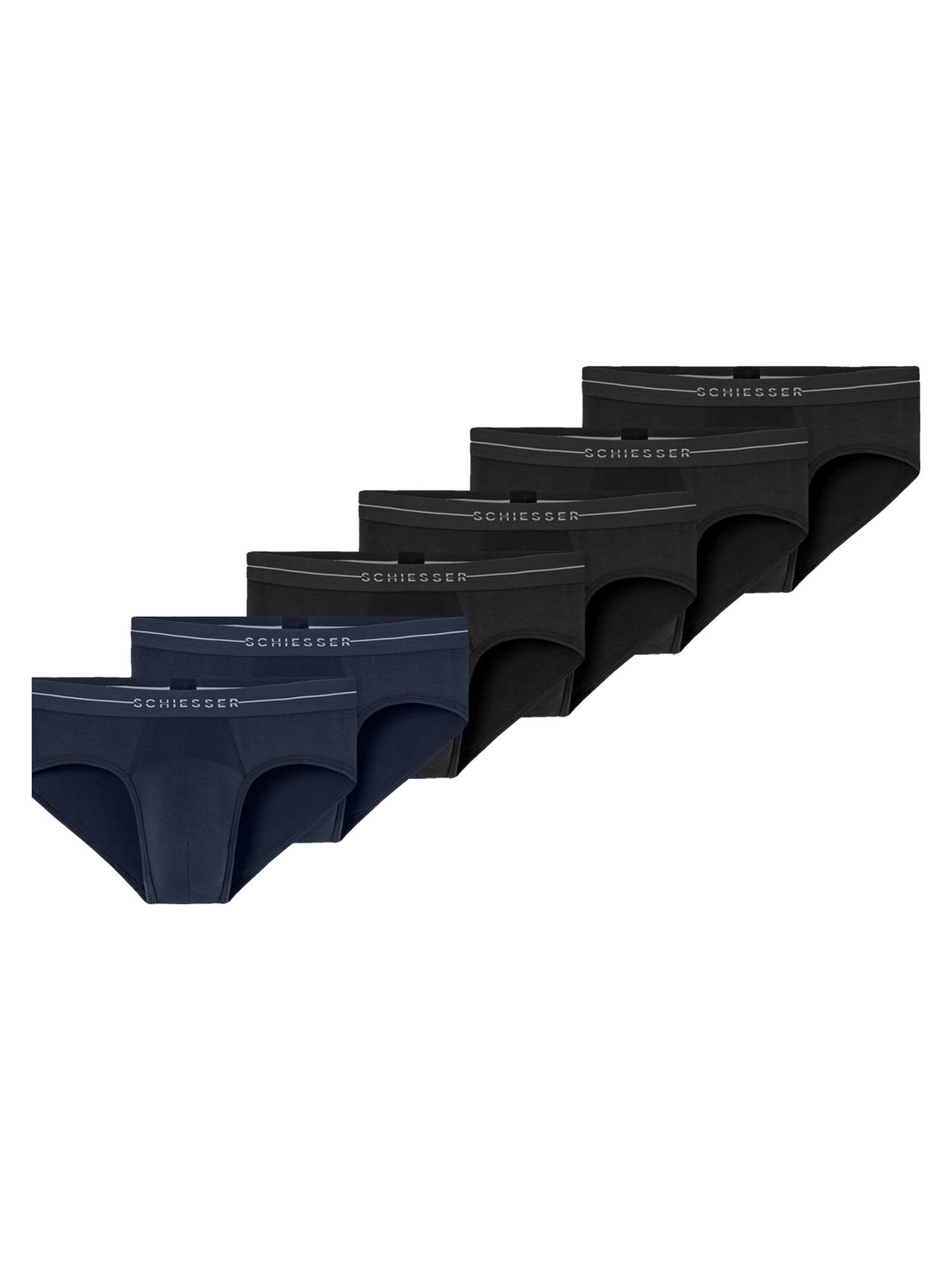 SCHIESSER Panty 'Cotton Flex' in S in mottled black, Item view