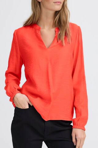 Chemisier 'IHSabella' ICHI en rouge