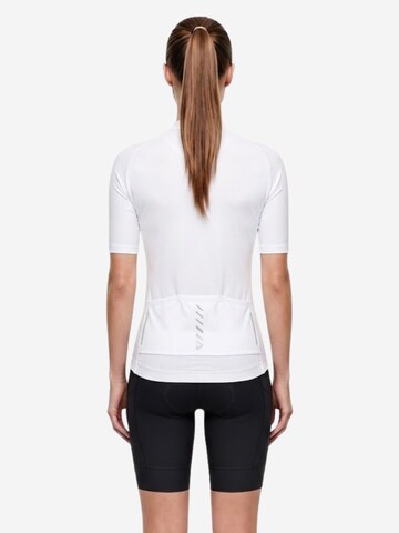 Survêtement 'Wulibike Damen Fahrrad-Outfit Weißes Top & Schwarze Bib' WULIBIKE en blanc