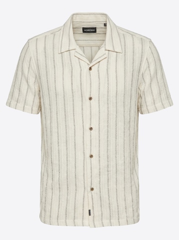 KOROSHI - Ajuste regular Camisa en blanco